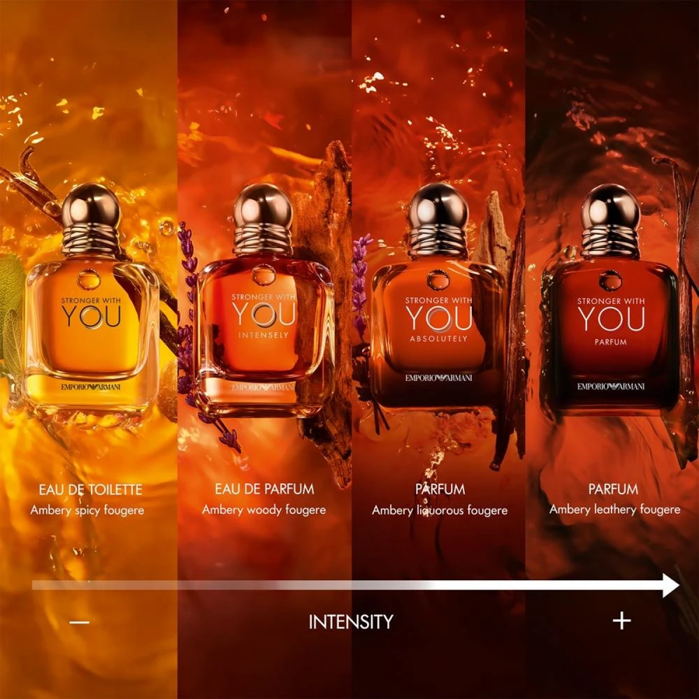 Kvepalai vyrams Emporio Armani Stronger With You Intensely EDP, 50 ml