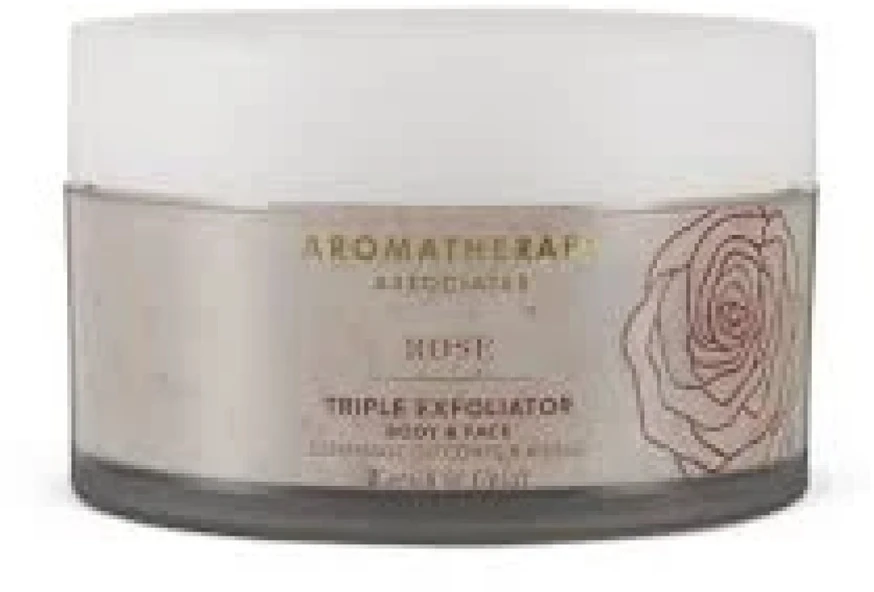 „Aromatherapy Associates London Retail Rose“ trigubas šveitiklis, 200 ml