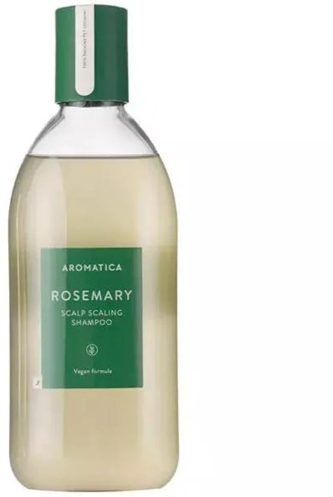 AROMATICA_Rosemary Scalp Scaling Šampūnas valomasis galvos odos šampūnas 400ml
