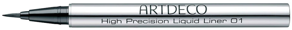 Artdeco High Precision Liquid Liner skystas laineris 01 Juodas