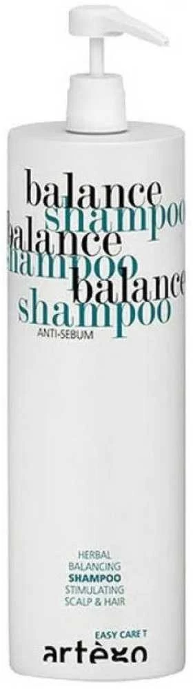 Artègo Easy Care T Balance Šampūnas šampūnas riebiai galvos odai, 1000 ml