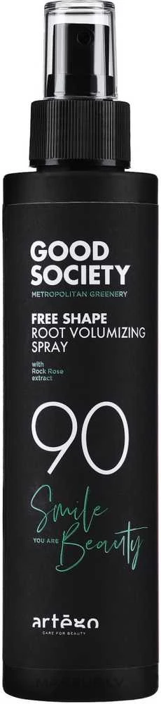 Artègo Good Society 90 Free Shape Root Volumizing Purškiklis plaukų purškiklis, 150 ml