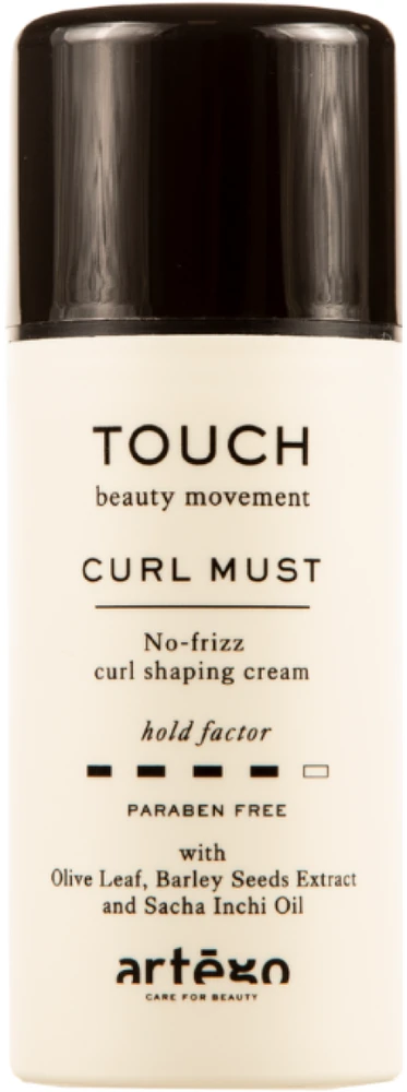 Artègo Touch Curl Must No-Frizz Curl Shaping Kreminis garbanų formavimo kremas, 100 ml