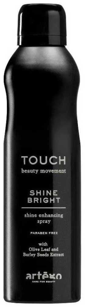 Artègo Touch Shine Bright Shine Enhancing Purškiklis plaukų purškiklis, 250 ml
