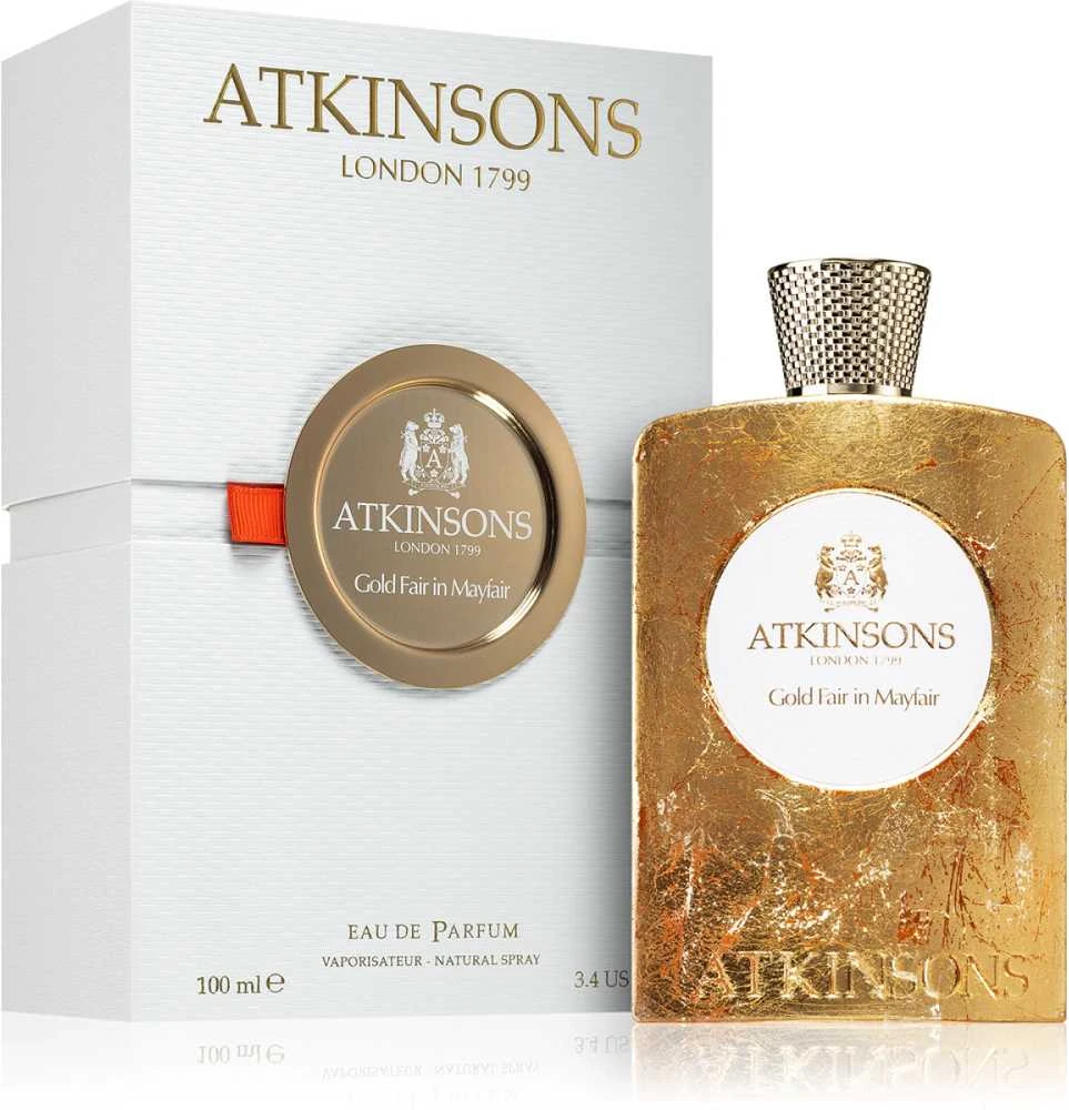 Atkinsons Gold Fair In Mayfair EDP parfumuotas vanduo unisex, 100 ml