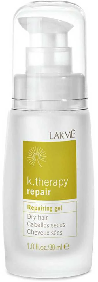 Atstatomasis gelis Lakme K.Therapy Repair Gel sausiems plaukams, 30 ml