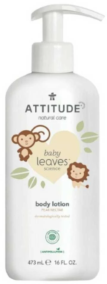 Attitude Baby leaves kūno losjonas su kriaušių sulčių kvapu (Losjonas kūnui) 473 ml