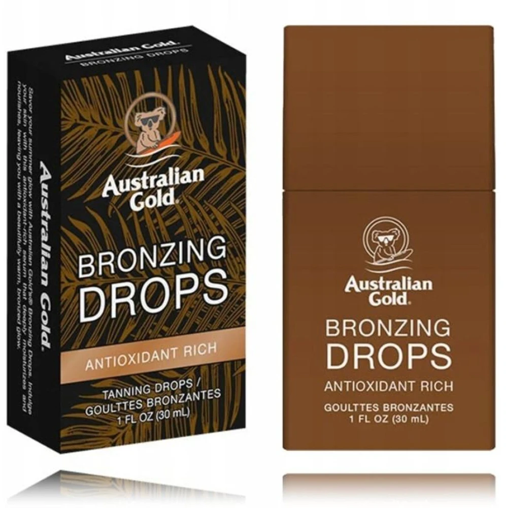 AUSTRALIAN GOLD bronziniai lašiukai, BRONZING DROPS, 30ml