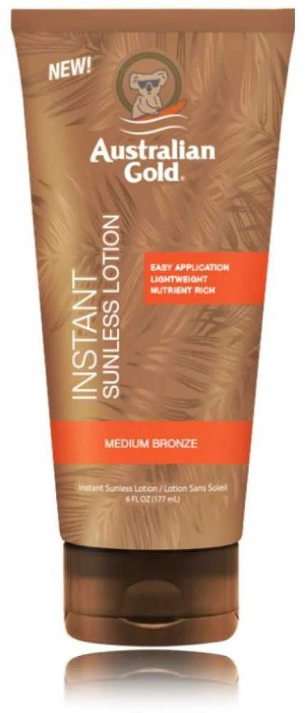 Australian Gold Intant Sunless Lotion Medium Bronze savaiminio įdegio losjonas kūnui, 177 ml