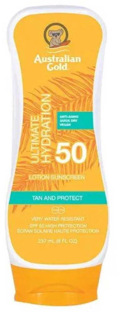 Australian Gold Ultimate Hydration Lotion SPF 50 losjonas nuo saulės, 237 ml