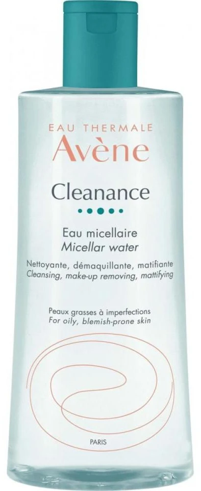 Avene Cleanance Micellar Vanduo micelinis vanduo mišriai / riebiai / į spuogus linkusiai odai, 400 ml