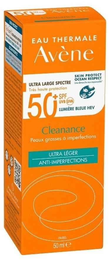 veido losjonas Avene Cleanance Spf 50, 50 ml