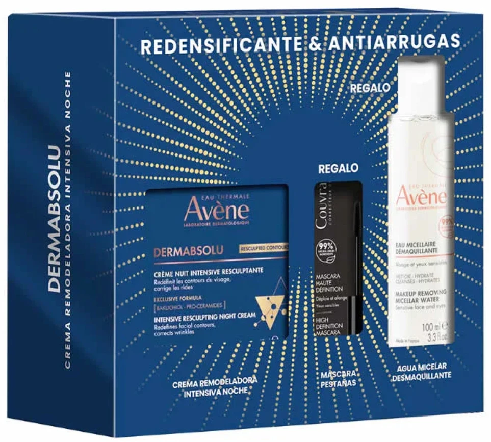 Avene DermAbsolu Intensive Night Kreminis, 40 ml Set 3 Pieces