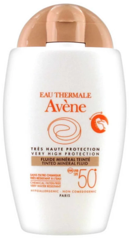 "Avene Fluid Mineral Tonuotas Spf50+" 40ml