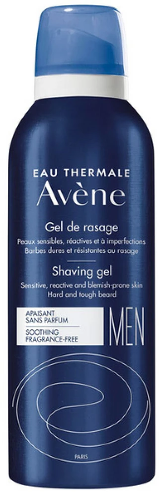 EAU THERMALE AVENE MEN'S Raminamoji skutimosi želė vyrams, 150 ml