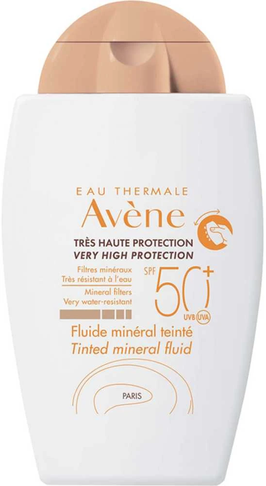 Avene Mineral Tinted Fluid SPF 50+ apsauginis veido fluidas su atspalviu, 40 ml
