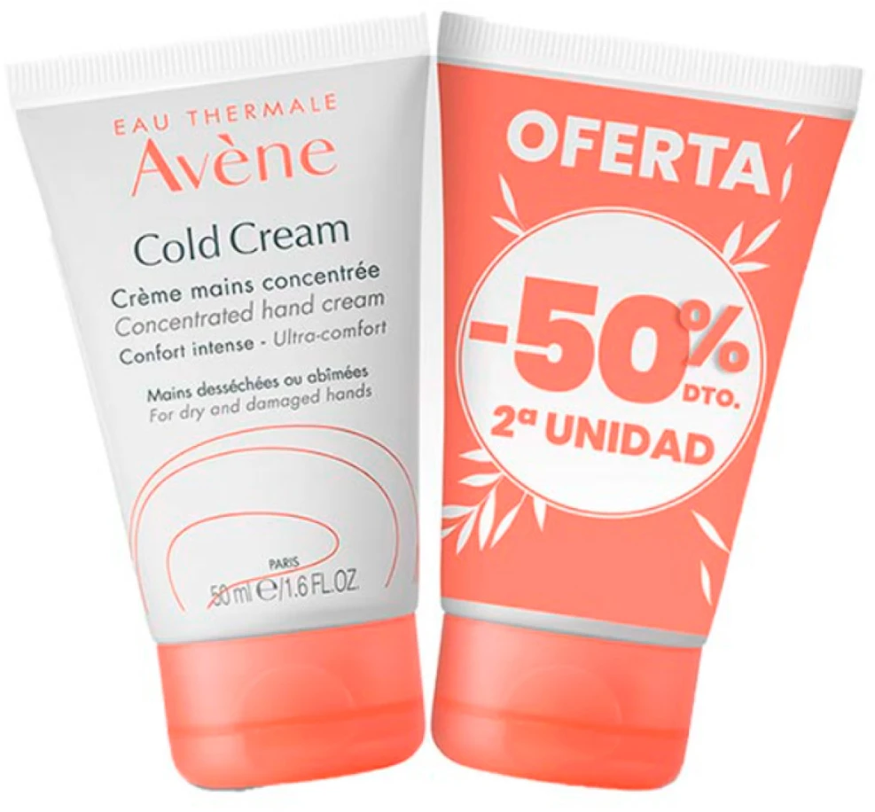 Avene šaltas kremas raudonas 2x, 50 ml