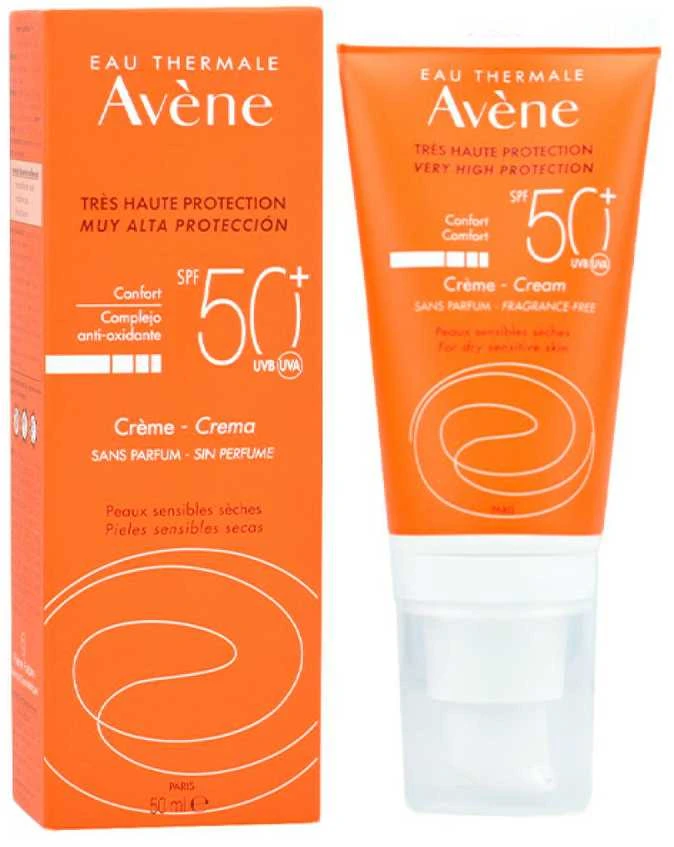 "Avène" bekvapis kremas su SPF 50+ 50ml