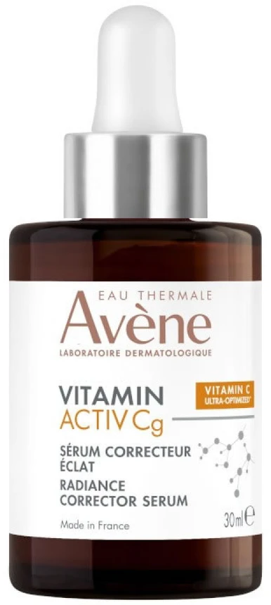 Avène Vitamin Activ Cg Radiance Corrector Serum skaistinantis veido serumas, 30 ml