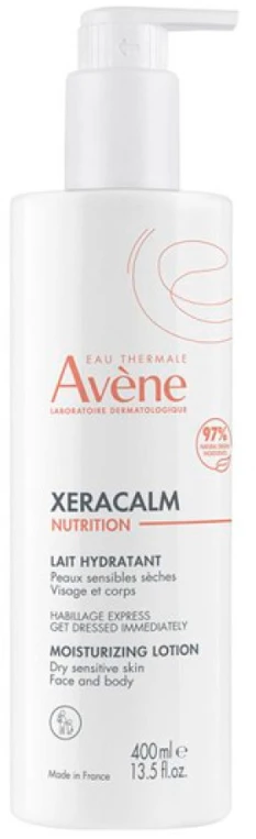 Avene XeraCalm Nutrition Moisturizing Lotion drėkinantis ir maitinantis kūno losjonas sausai ir jautriai odai, 400 ml