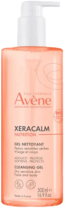 Avene Xerecalm Nutrition valomasis gelis, 500 ml