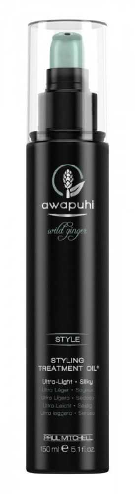 Paul Mitchell „Awapuhi Wild Ginger“ plaukų aliejus be parabenų, švelnios ir šilkinės tekstūros, 150 ml
