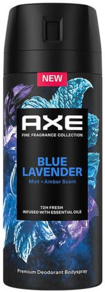 Axe Mėlyna Lavander purškiamas dezodorantas, 150 ml