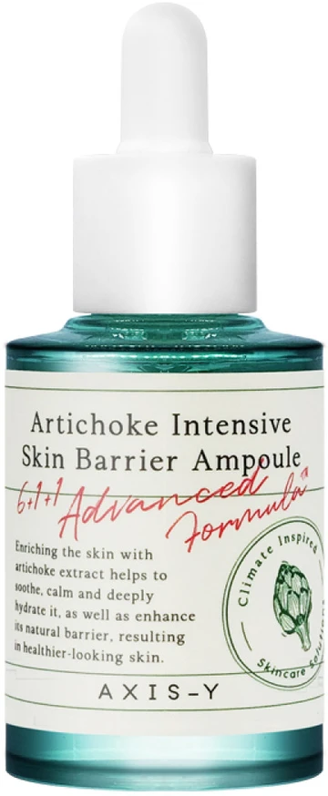 AXIS-Y Artichoke Intensive Skin Barrier Ampoule Odos barjerą stiprinantis veido serumas, 30 ml