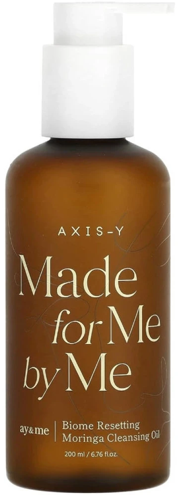 AXIS-Y Biome Resetting Moringa valomasis aliejus Made For Me By Me hidrofilinis veido aliejus, 200 ml