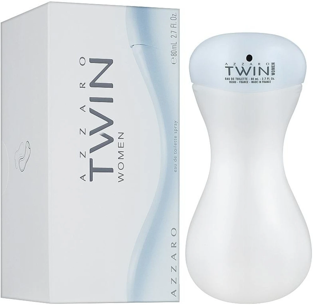 Azzaro Twin Women EDT tualetinis vanduo moterims, 80 ml