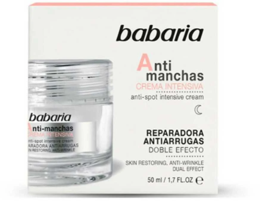 "Babaria" intensyvus kremas nuo tamsių dėmių 50ml