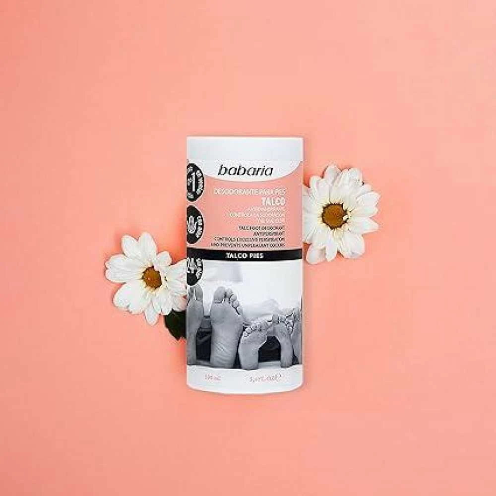 Babaria Deodorising Tal For Feet pėdų dezodorantas talko pavidalu, 100 g