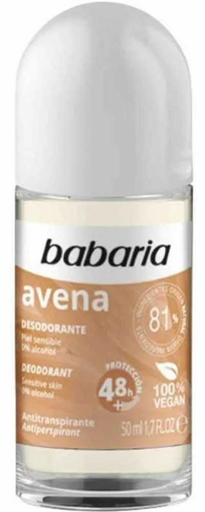 Babaria dezodorantas Avena Roll On, 50ml