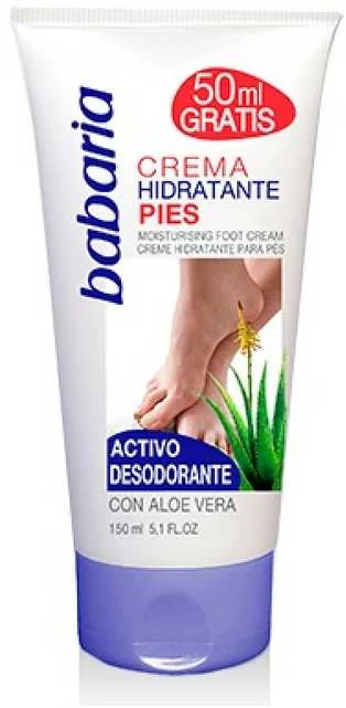 "Babaria" pėdų drėkinamasis kremas 150ml