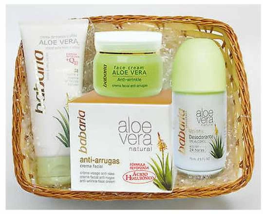 "Babaria" kremas "Aloe Vera" 50 ml, 3 dalių rinkinys