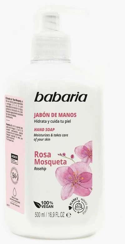 Babaria Rosa Mosqueta rankų muilas 500ml