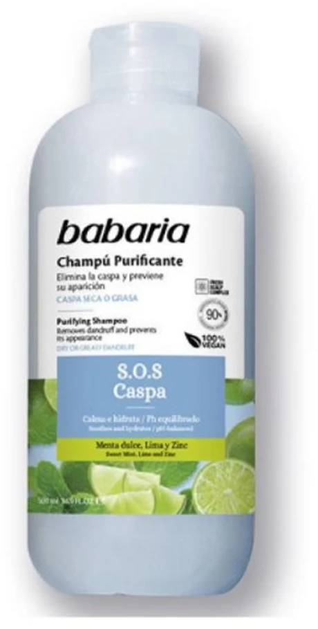Babaria SOS Šampūnas nuo pleiskanų 500ml