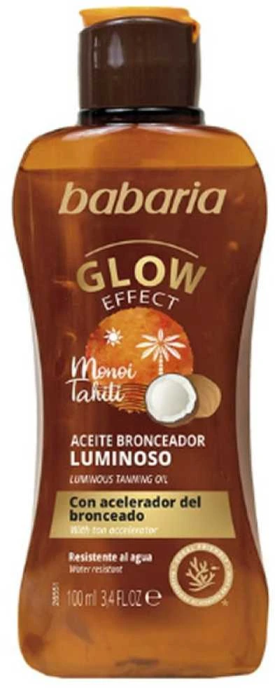 "Babaria" įdegio aliejaus gelis "Glowing Effect" 100ml