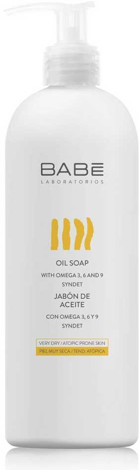 Babe Atopinės odos muilas su aliejumi 500ml