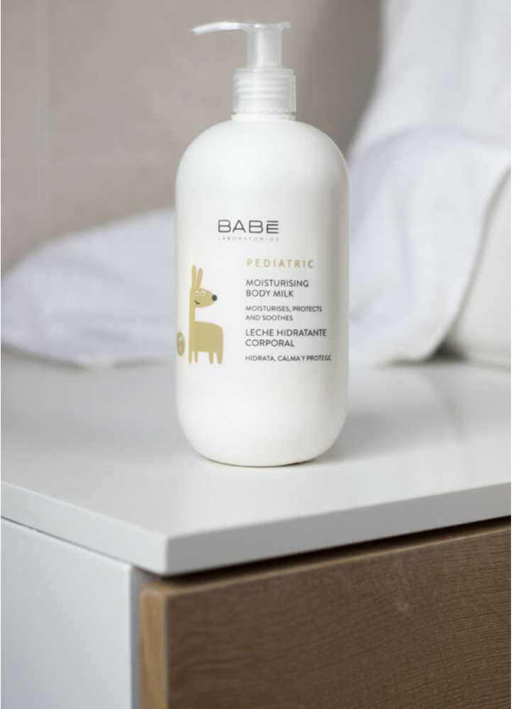 Babe Pediatric Babé Pediatric drėkinamasis kūno pienelis 500ml