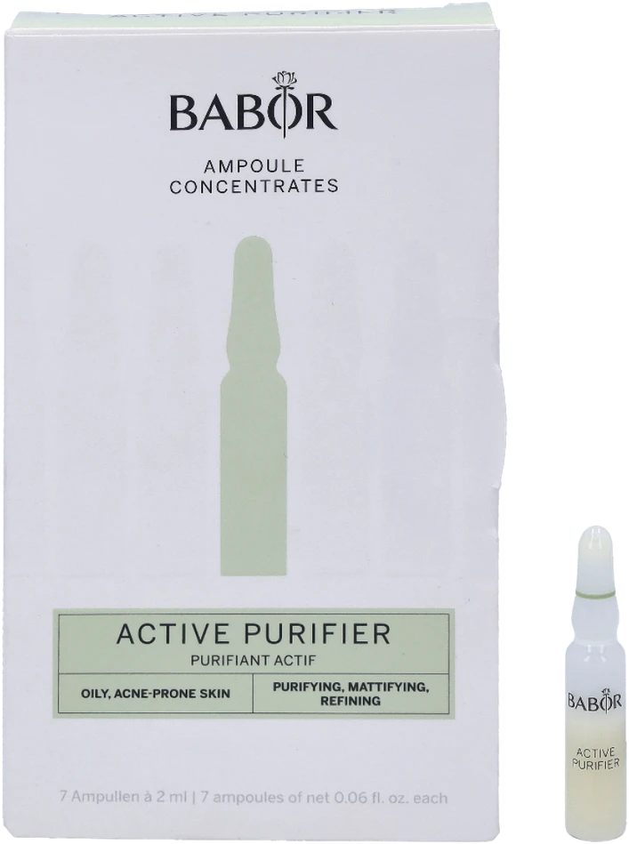 Babor Active Purifyier ampulių serumo koncentrato rinkinys, 14 ml