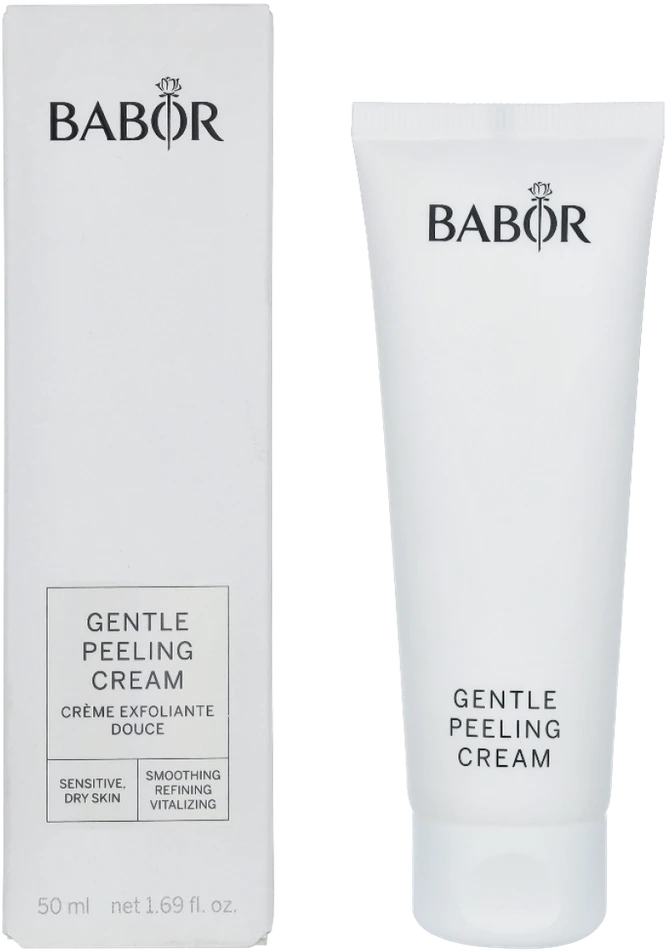 Babor Cleansing Gentle Peeling Kreminis švelnus veido šveitiklis sausai ir jautriai odai, 50 ml