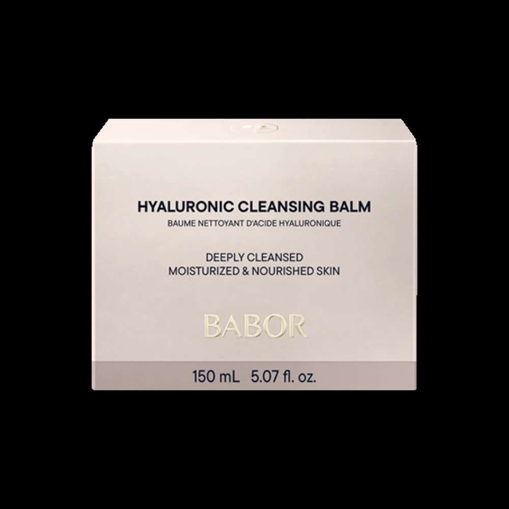 BABOR Valomasis veido balzamas su 3D hialurono rūgštimi reikliai odai. Hyaluronic Cleansing Balm