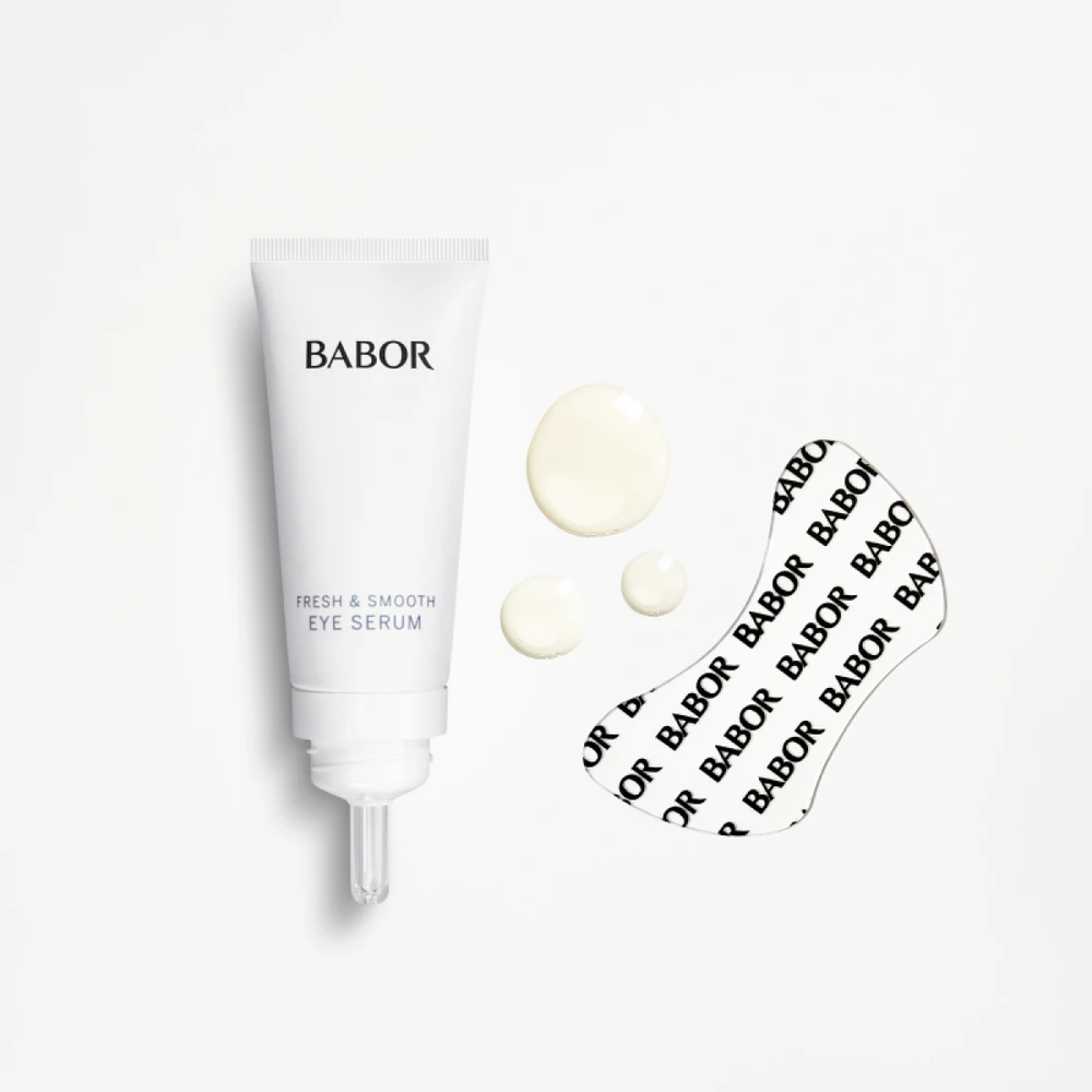 BABOR Instant Fresh & Smooth paakių serumas ir padeliai