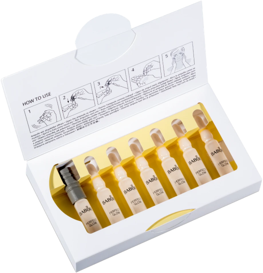 Babor Perfect Glow Ampulės veidui, 7 x 2 ml
