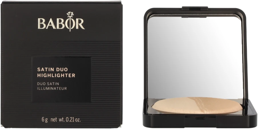 BABOR Švytėjimo suteikianti kreminė pudra Satin Duo Highlighter