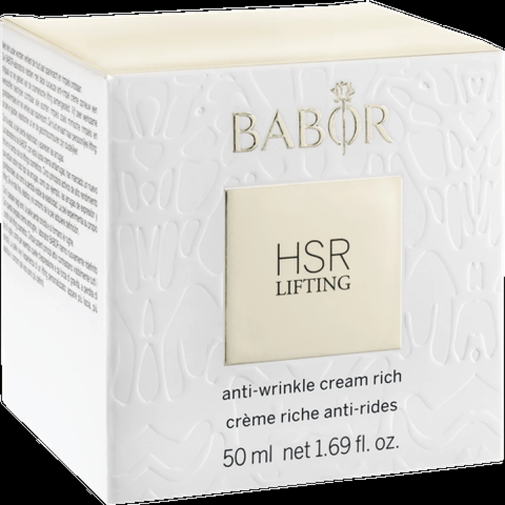 BABOR HSR stangrinantis veido kremas sausai odai. HSR Lifting Kreminis Rich