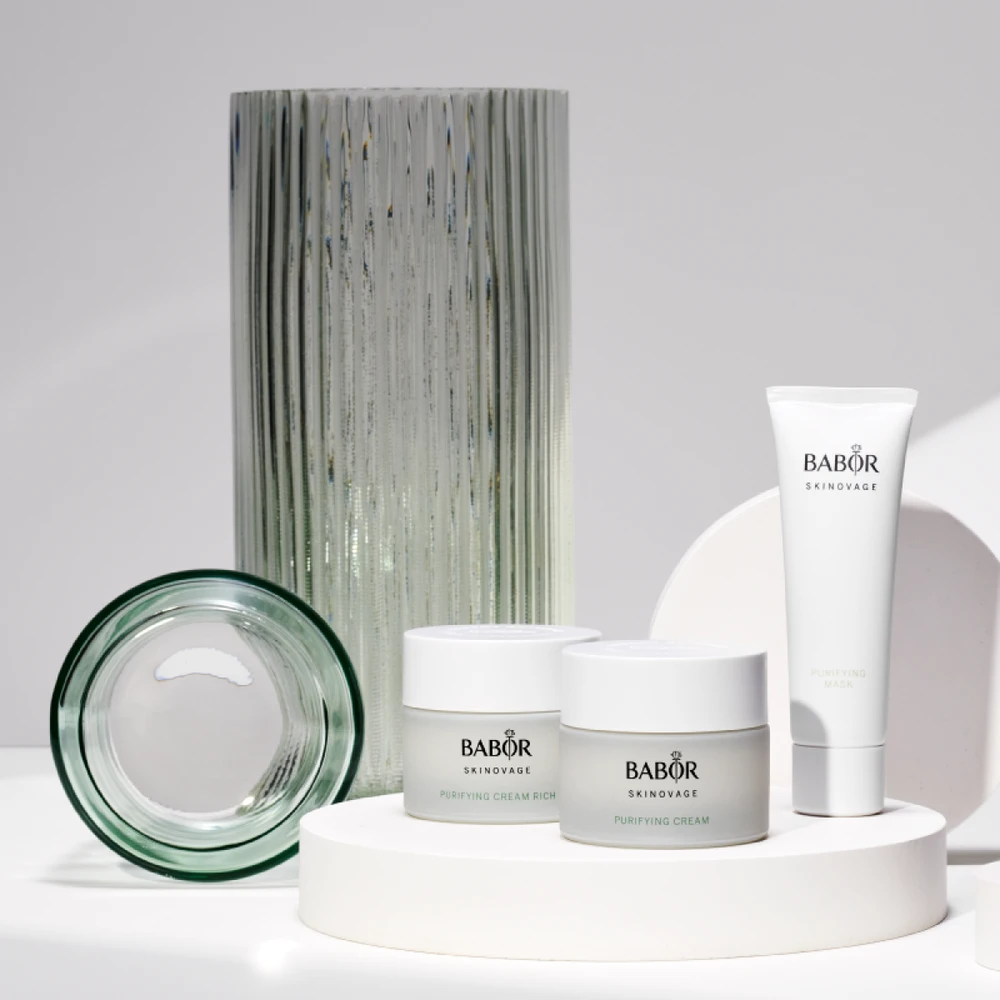 Babor Skinovage Purifying Kreminis veido kremas probleminei odai, 50 ml
