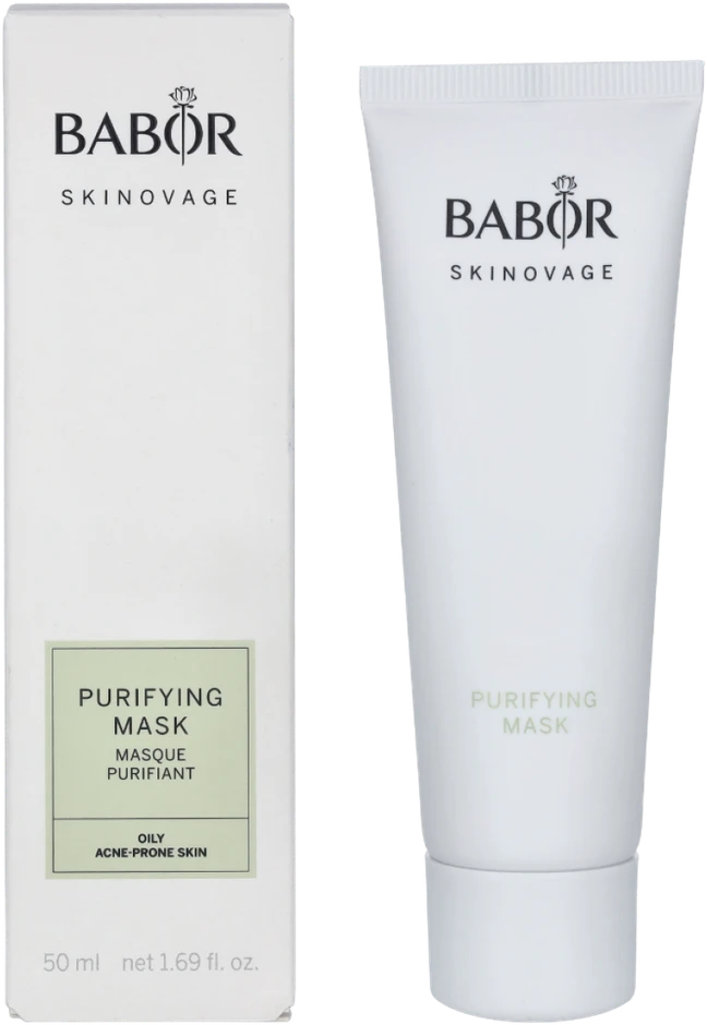 Babor Skinovage Purifying Mask poras sutraukianti valomoji veido kaukė probleminei odai, 50 ml