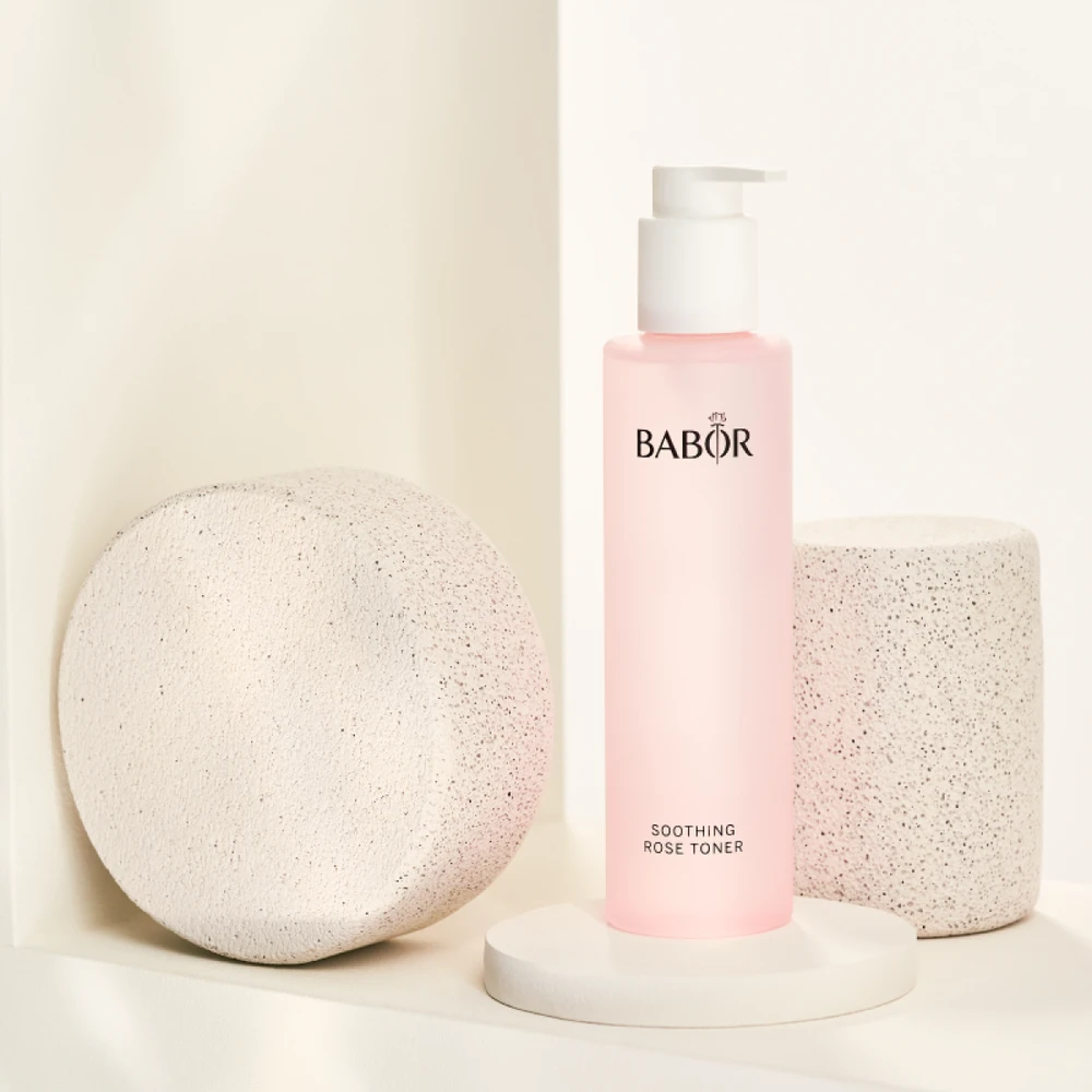 Babor Soothing Rose Toneris gaivinantis veido tonikas su rožių esencija, 200 ml
